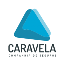 Logotipo companhia de seguros caravela